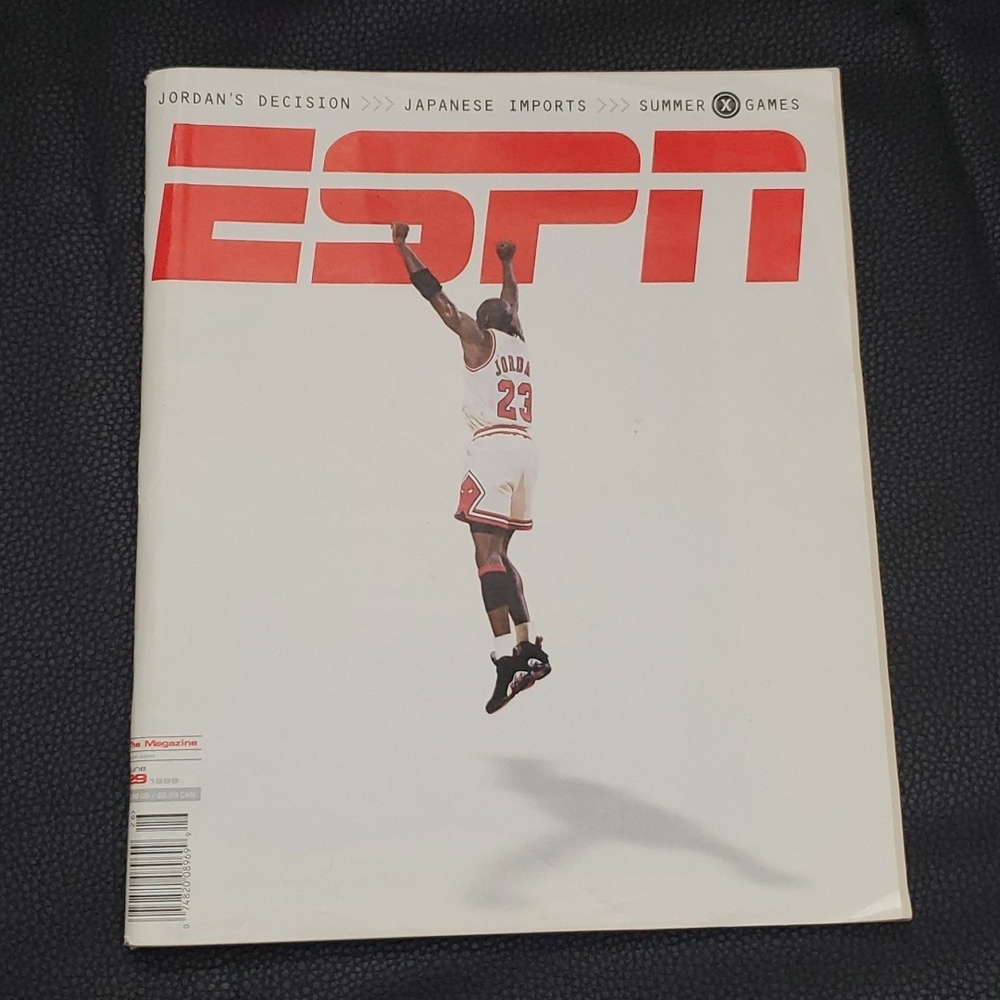 ESPN Magazine Cover; JORDAN Issue #26, O/S-6-29-1998